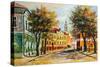 Ancient Vitebsk In The Autumn-balaikin2009-Stretched Canvas