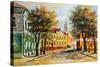 Ancient Vitebsk In The Autumn-balaikin2009-Stretched Canvas