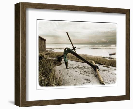 Ancre Sur Plage-Joane Mcdermott-Framed Art Print