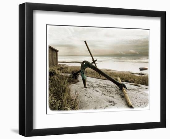 Ancre Sur Plage-Joane Mcdermott-Framed Art Print