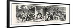 And About Rugbythe English Colony Tennessee.From Sketches Frank H. Taylor. 1880, USA, America-null-Framed Giclee Print