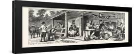 And About Rugbythe English Colony Tennessee.From Sketches Frank H. Taylor. 1880, USA, America-null-Framed Giclee Print