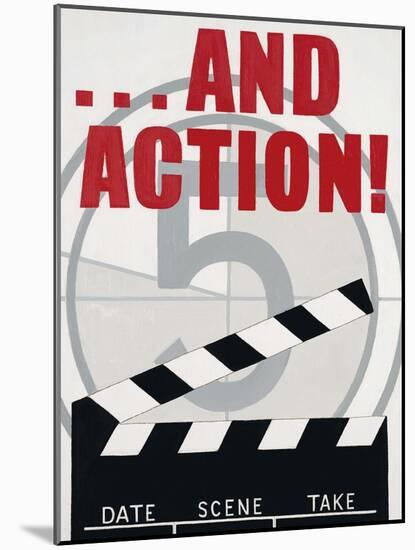 ...And Action!-Marco Fabiano-Mounted Art Print