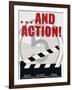 ...And Action!-Marco Fabiano-Framed Art Print