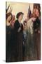 And Beauty Making Beautiful Old Rhyme, in Praise of Ladies Dead and Lovely Knights-Robert Anning Bell-Stretched Canvas