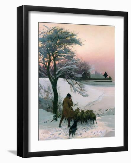 And Dick the Shepherd Blows His Nail, 1886-Edward Frederick Brewtnall-Framed Giclee Print