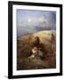 And Dora Took the Child and Went Her Way-Alfred Joseph Woolmer-Framed Giclee Print