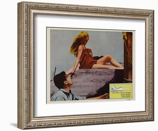 And God Created Woman, 1957-null-Framed Art Print