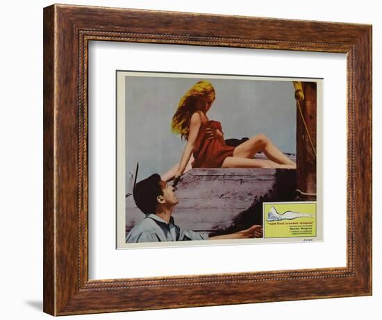 And God Created Woman, 1957-null-Framed Art Print