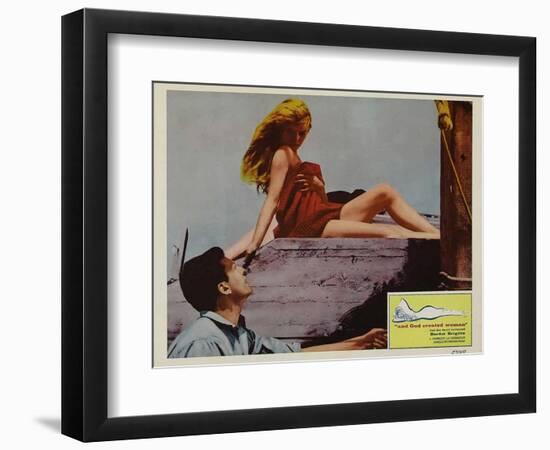 And God Created Woman, 1957-null-Framed Art Print