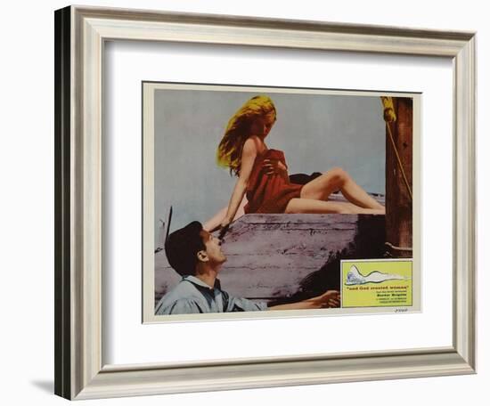 And God Created Woman, 1957-null-Framed Art Print