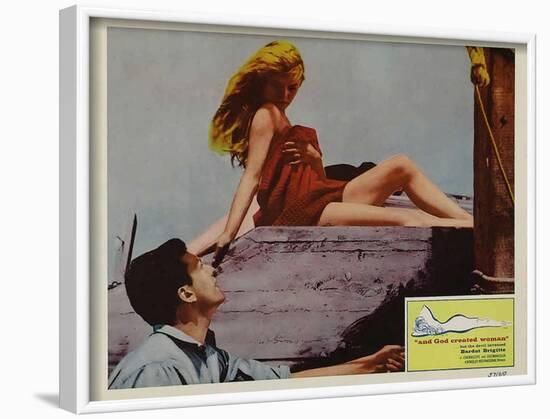 And God Created Woman, 1957-null-Framed Art Print