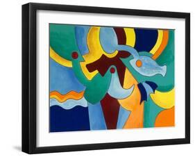 And God Saw the Everything Was Well Done, 2009-Jan Groneberg-Framed Giclee Print