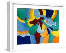 And God Saw the Everything Was Well Done, 2009-Jan Groneberg-Framed Giclee Print