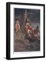 And He Looked in the Face of the Man and Lo! the Face Was His Own-William Tomkins-Framed Premium Giclee Print