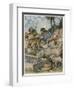 And He Made the Shepherds Let the Shepherdesses' Flocks Drink-Tony Sarg-Framed Giclee Print