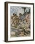 And He Made the Shepherds Let the Shepherdesses' Flocks Drink-Tony Sarg-Framed Giclee Print