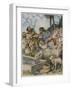And He Made the Shepherds Let the Shepherdesses' Flocks Drink-Tony Sarg-Framed Giclee Print
