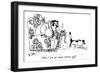 "And I can get along without you!" - New Yorker Cartoon-William Steig-Framed Premium Giclee Print