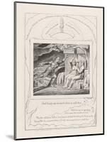 And I Only Am Escaped Alone to Tell Thee., 1825-William Blake-Mounted Giclee Print