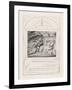 And I Only Am Escaped Alone to Tell Thee., 1825-William Blake-Framed Giclee Print