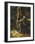 And in the First Career They Ran, the Elfin Knight Fell Horse and Man'-Daniel Maclise-Framed Giclee Print
