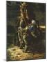 And in the First Career They Ran, the Elfin Knight Fell Horse and Man'-Daniel Maclise-Mounted Giclee Print