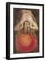 And Left a Round Globe of Blood, Trembling Upon the Void..., Plate 11-William Blake-Framed Giclee Print
