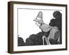 'And Met an Old Woman with a Basket Full of Berries', c1930-W Heath Robinson-Framed Giclee Print