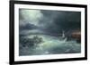 And Moses Stretched Forth His Hand over the Sea-Ivan Aivazovsky-Framed Giclee Print