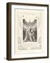 And My Servant Job Shall Pray for You, 1825-William Blake-Framed Giclee Print