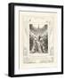 And My Servant Job Shall Pray for You, 1825-William Blake-Framed Giclee Print