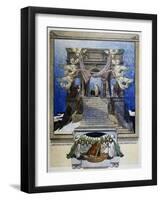 And New Progeny Descends from Heaven-Franz Von Bayros-Framed Giclee Print