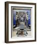 And New Progeny Descends from Heaven-Franz Von Bayros-Framed Giclee Print