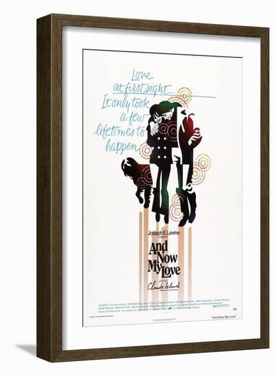 And Now My Love, (Aka Toute Une Vie), 1974-null-Framed Art Print