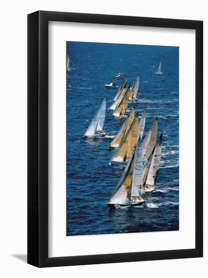 And Off They Go-null-Framed Art Print