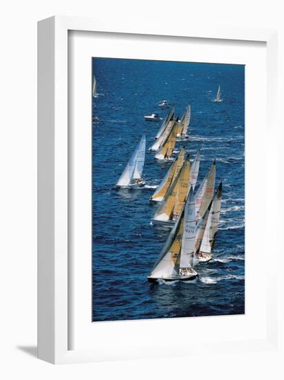 And Off They Go-null-Framed Art Print