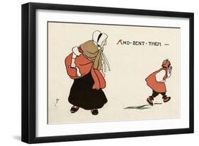 And Sent Them to Bed-John Hassall-Framed Art Print