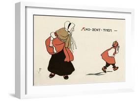 And Sent Them to Bed-John Hassall-Framed Art Print