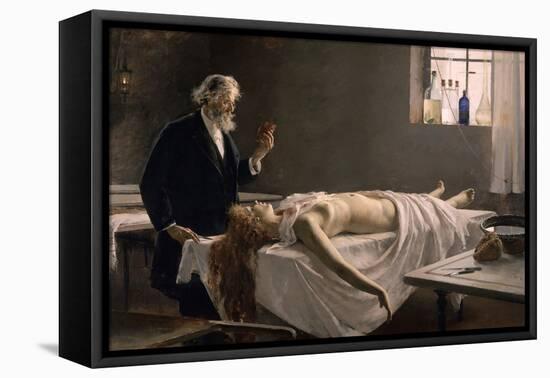 And She Had a Heart!, 1890-Enrique Simonet Y Lombardo-Framed Stretched Canvas