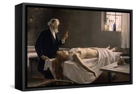 And She Had a Heart!, 1890-Enrique Simonet Y Lombardo-Framed Stretched Canvas