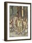 And that night there was feasting and joy in the lonely hut', c1910-Stephen Reid-Framed Giclee Print