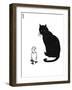 'And The Cat Said, Can You Purr?, c1930-W Heath Robinson-Framed Giclee Print