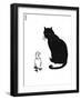 'And The Cat Said, Can You Purr?, c1930-W Heath Robinson-Framed Giclee Print