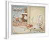 And the Dish Ran Away with the Spoon', 1882-Randolph Caldecott-Framed Giclee Print