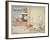 And the Dish Ran Away with the Spoon', 1882-Randolph Caldecott-Framed Giclee Print