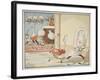 And the Dish Ran Away with the Spoon', 1882-Randolph Caldecott-Framed Giclee Print