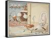 And the Dish Ran Away with the Spoon', 1882-Randolph Caldecott-Framed Stretched Canvas