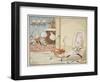 And the Dish Ran Away with the Spoon', 1882-Randolph Caldecott-Framed Giclee Print