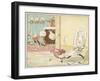 And the Dish Ran Away with the Spoon-Randolph Caldecott-Framed Photographic Print